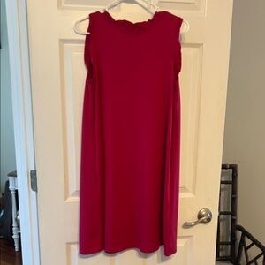Apt9 Sleeveless Fushia Dress with pockets - Small
